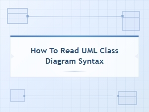 How to Read Uml Class Diagram Syntax and Notation Explained